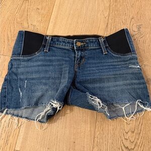 Isabel Maternity by Ingrid & Isabel Boyfriend Denim Shorts
